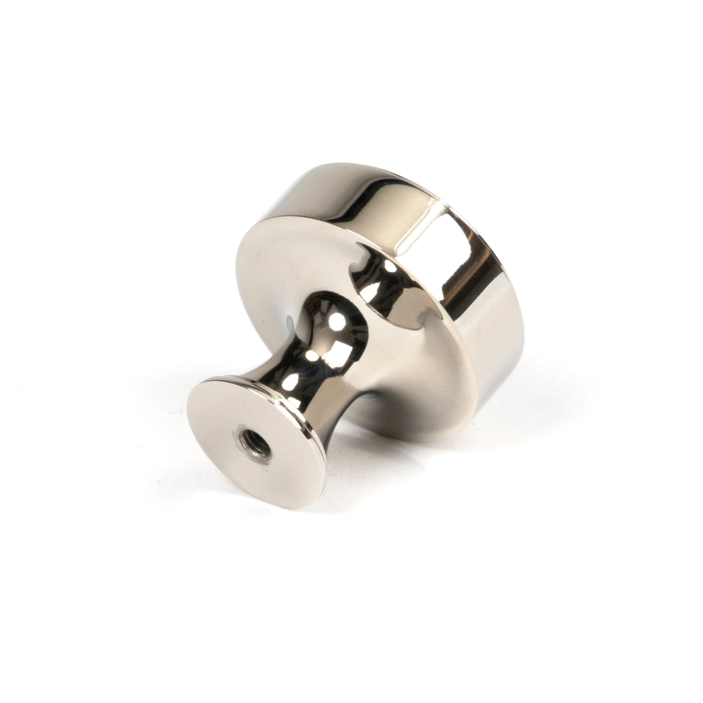 From The Anvil's Polished Nickel Scully Cabinet Knob