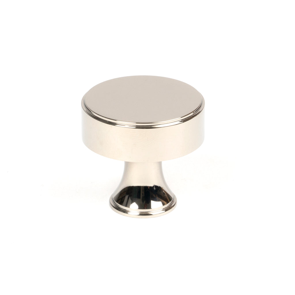 From The Anvil's Polished Nickel Scully Cabinet Knob