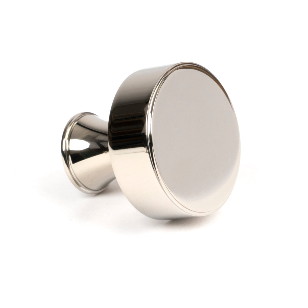 From The Anvil's Polished Nickel Scully Cabinet Knob