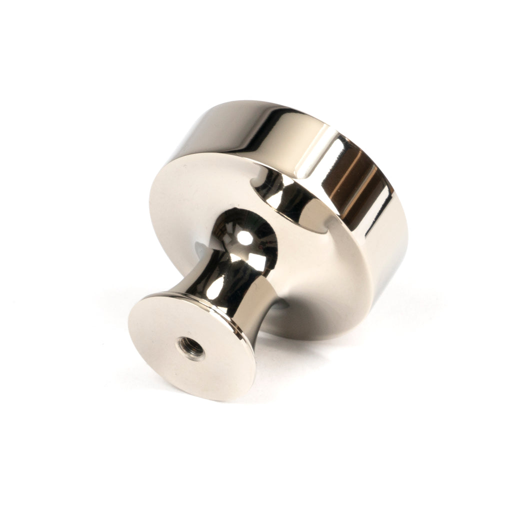 From The Anvil's Polished Nickel Scully Cabinet Knob