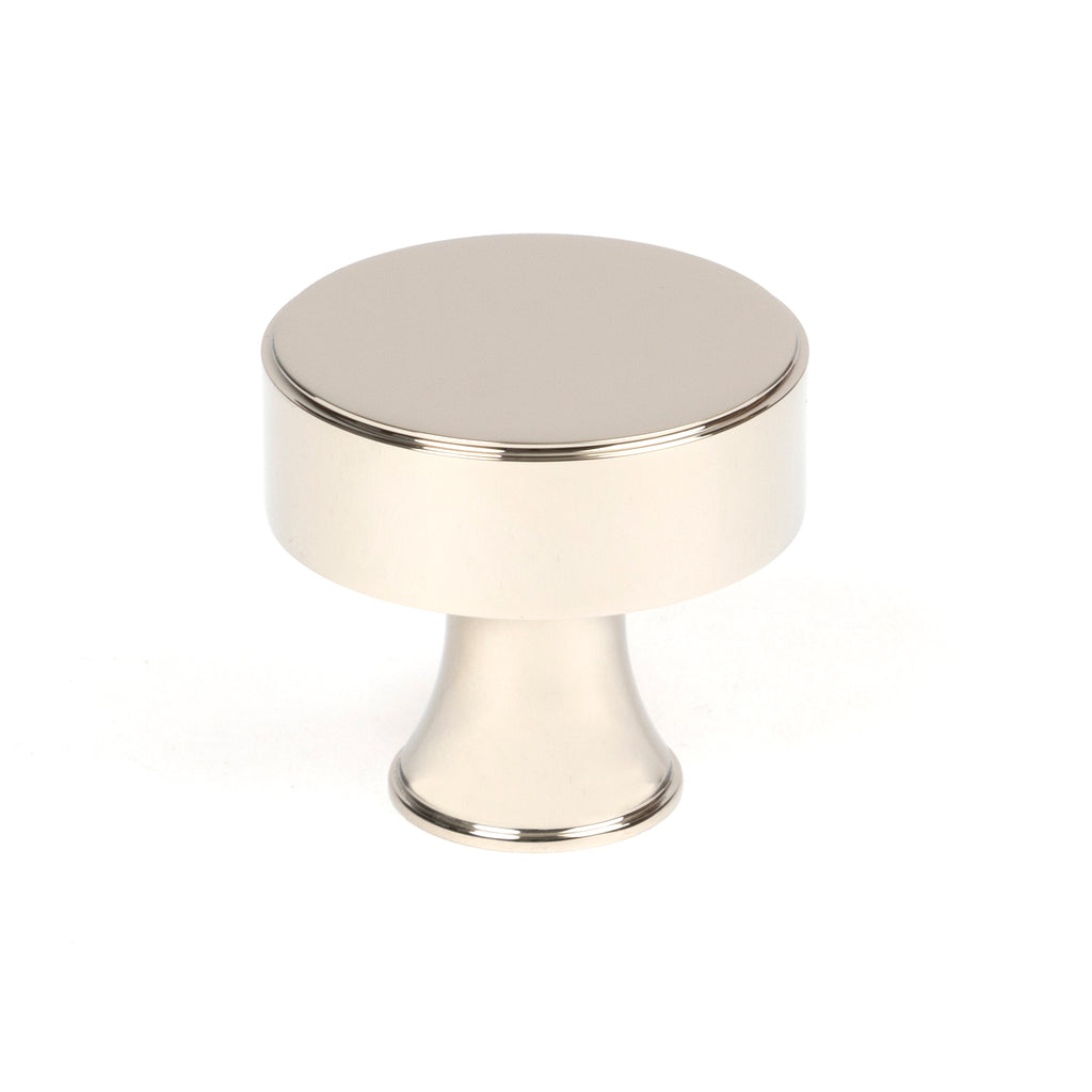 From The Anvil's Polished Nickel Scully Cabinet Knob