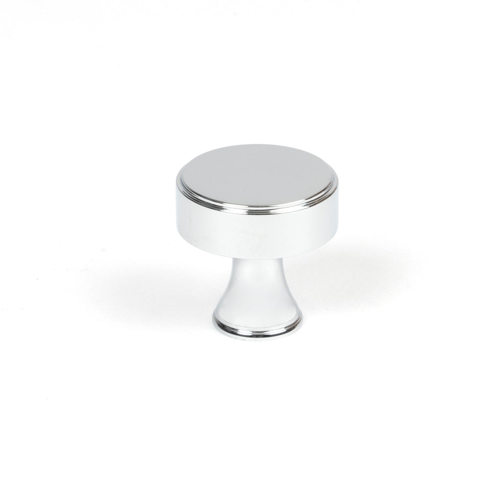 From The Anvil's Polished Chrome Scully Cabinet Knob