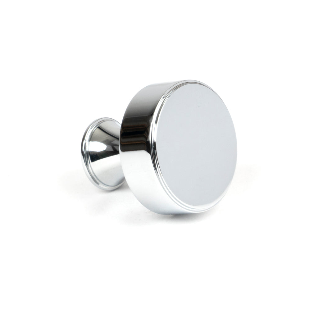 From The Anvil's Polished Chrome Scully Cabinet Knob