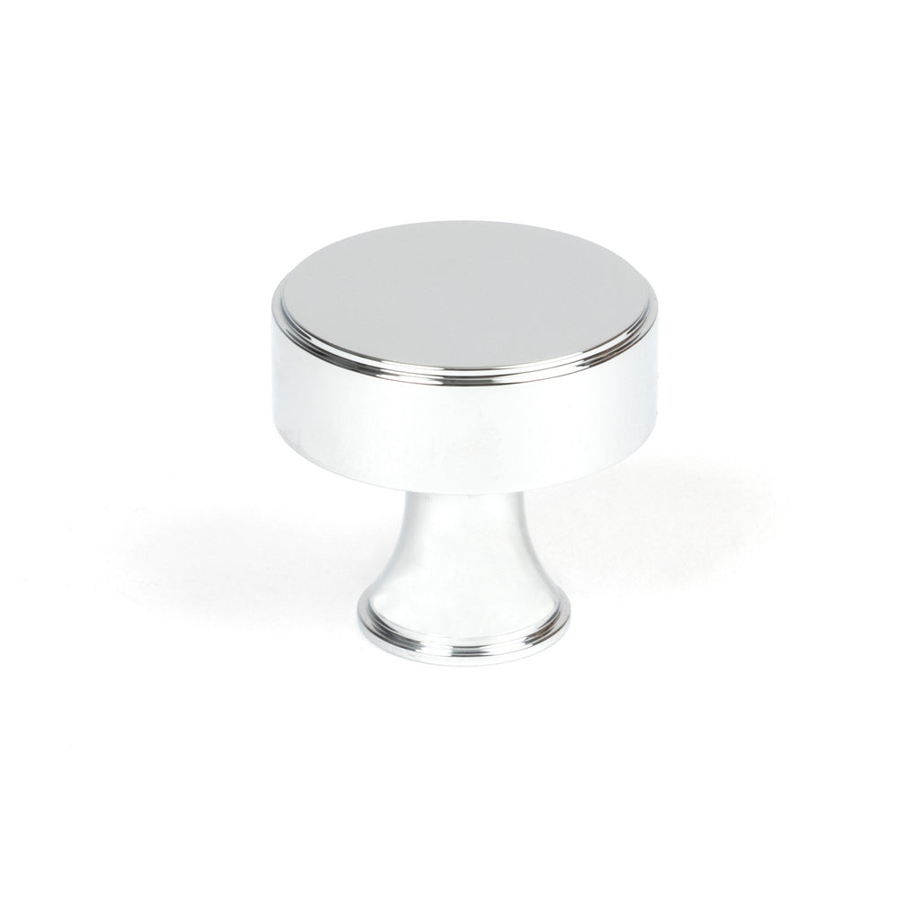 From The Anvil's Polished Chrome Scully Cabinet Knob