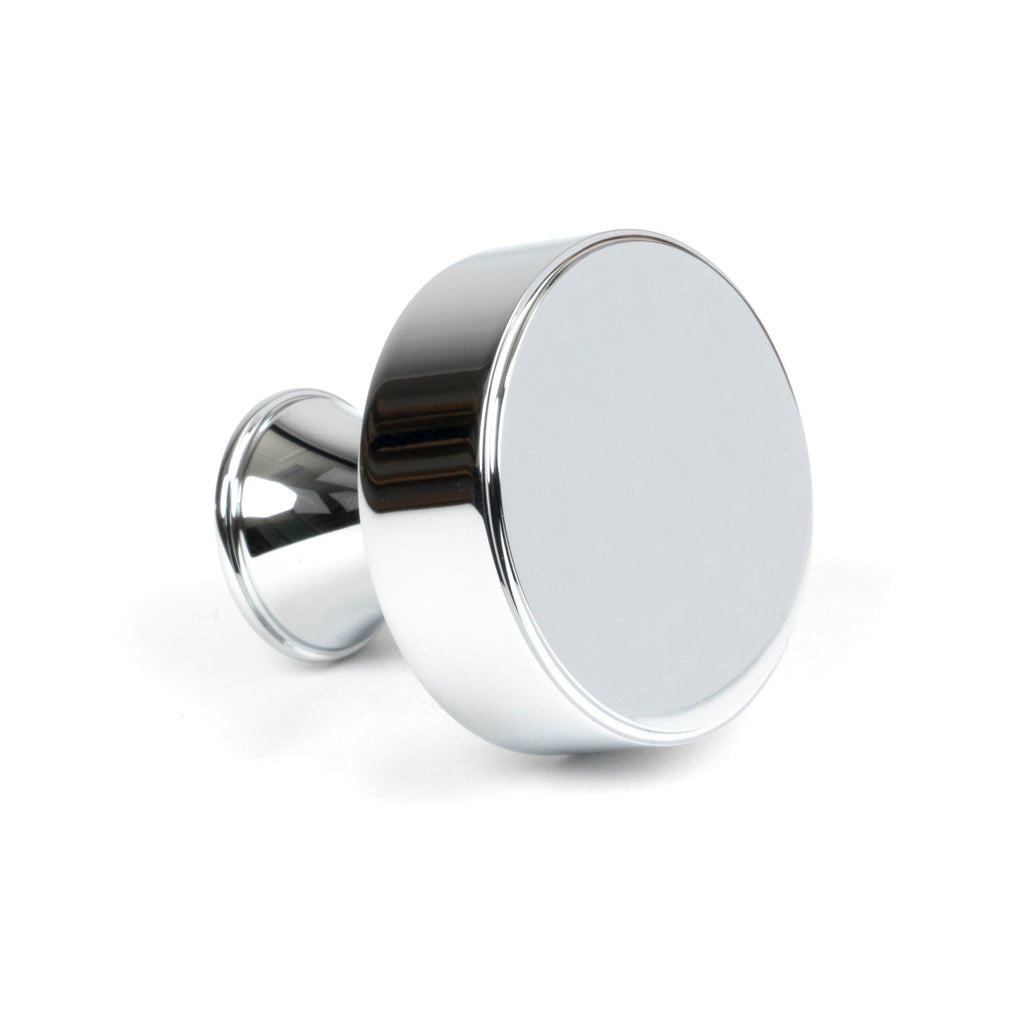 From The Anvil's Polished Chrome Scully Cabinet Knob