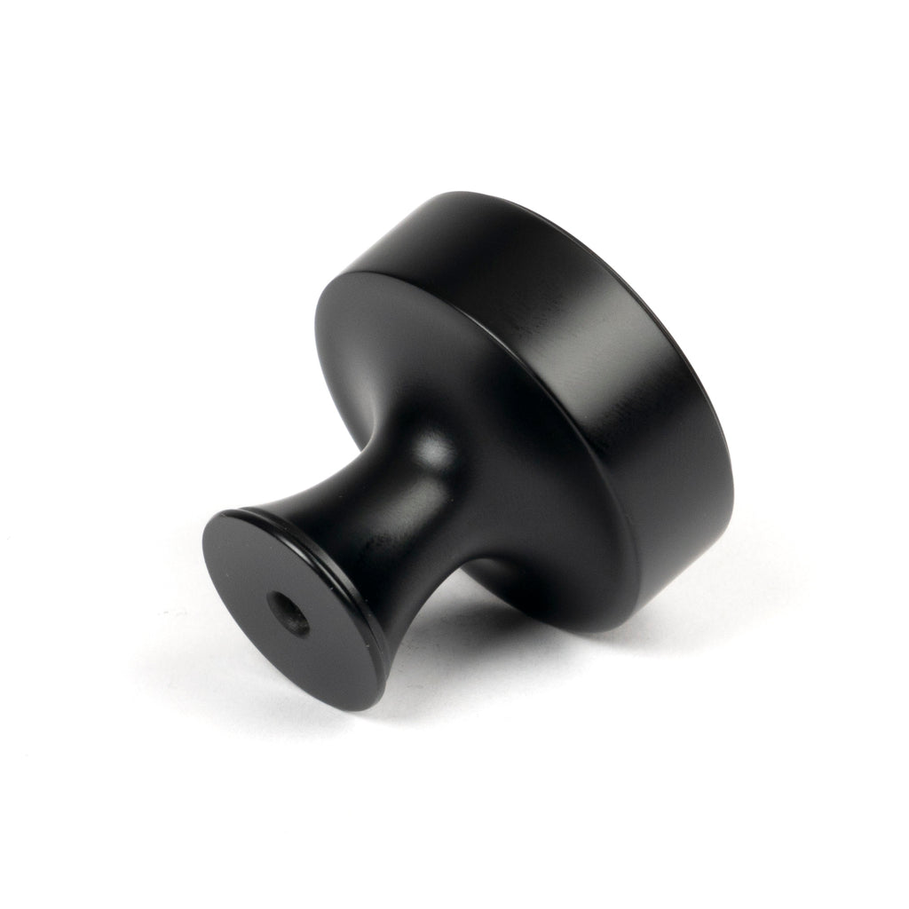 From The Anvil's Matt Black Scully Cabinet Knob