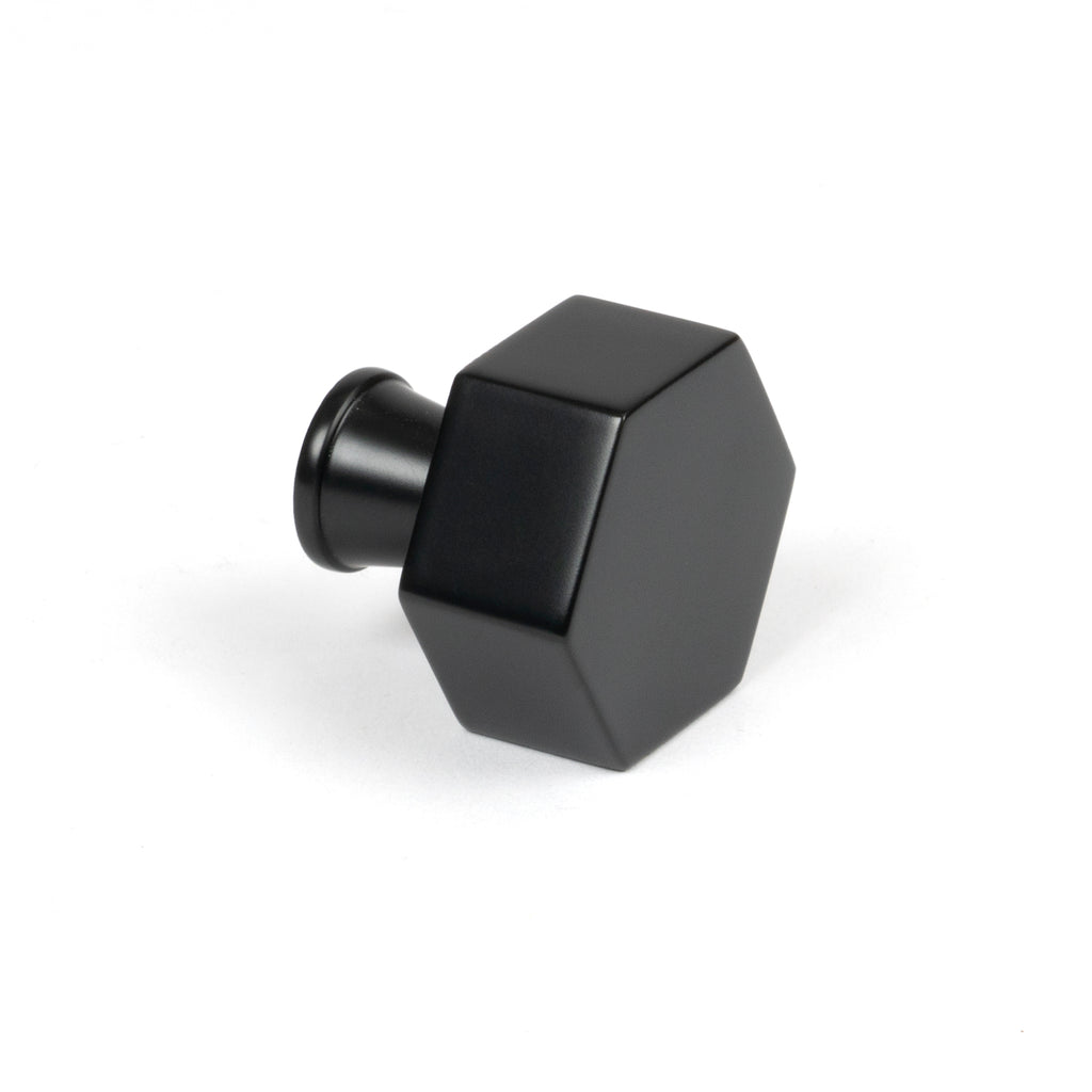 From The Anvil's Matt Black Kahlo Cabinet Knob