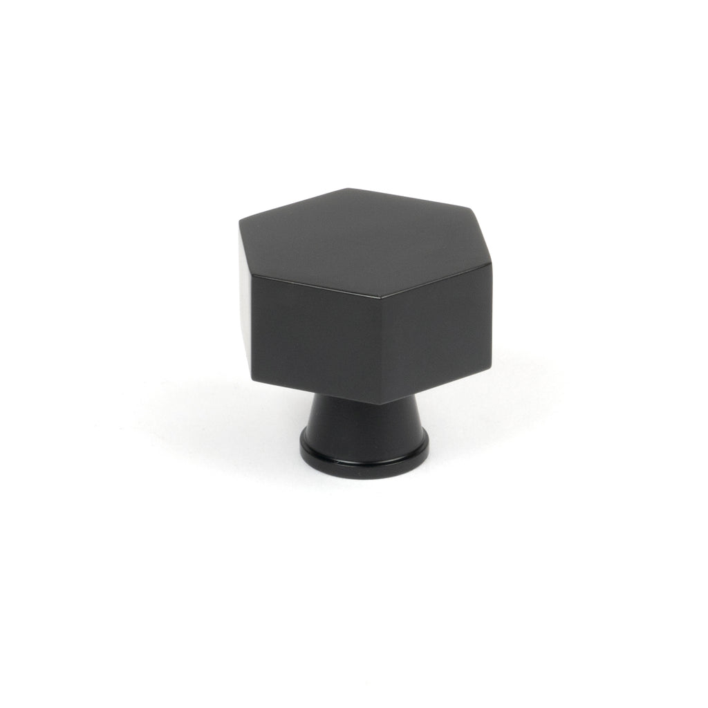 From The Anvil's Matt Black Kahlo Cabinet Knob