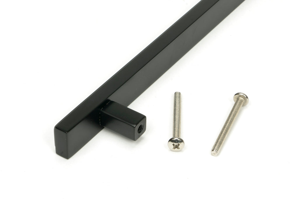 From The Anvil's Matt Black Scully Pull Handle