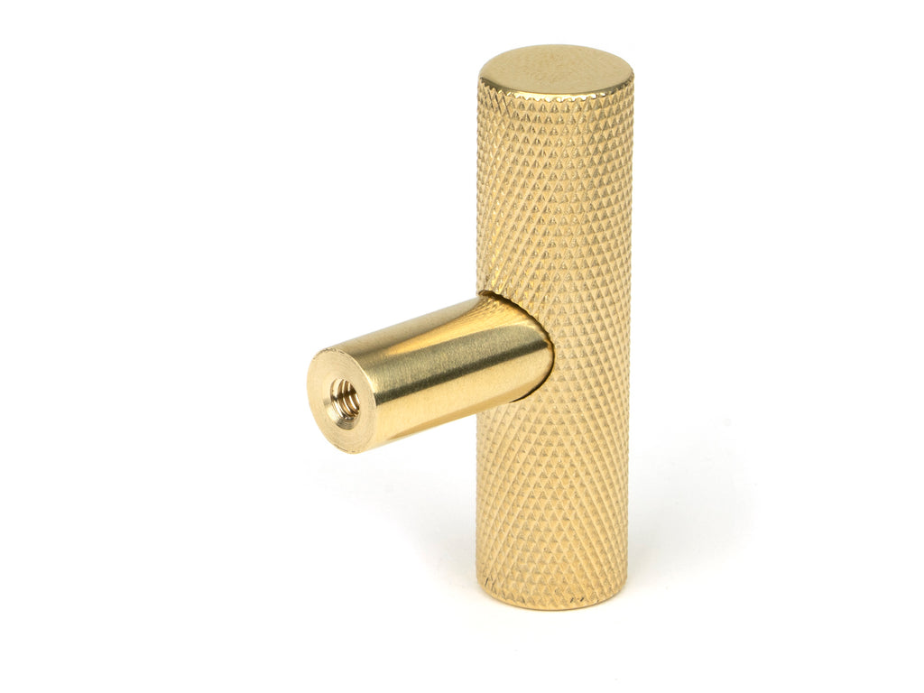 From The Anvil's Polished Brass Brompton T-Bar