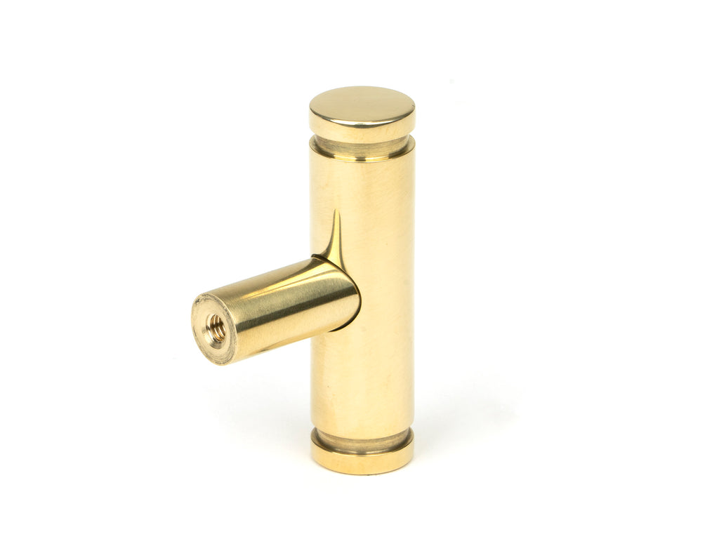 From The Anvil's Polished Brass Kelso T-Bar