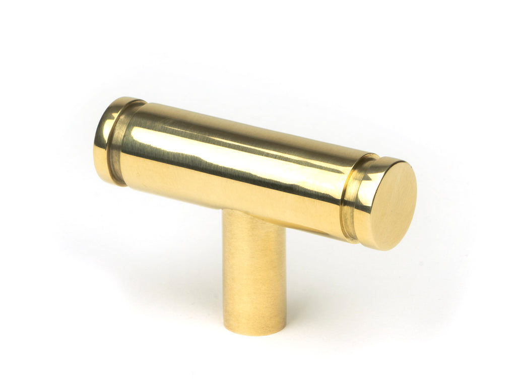 From The Anvil's Polished Brass Kelso T-Bar