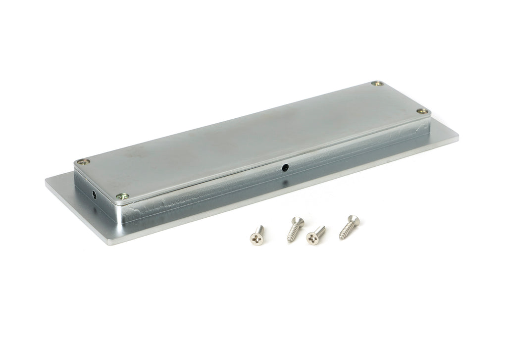 From The Anvil's Satin Chrome Plain Rectangular Pull