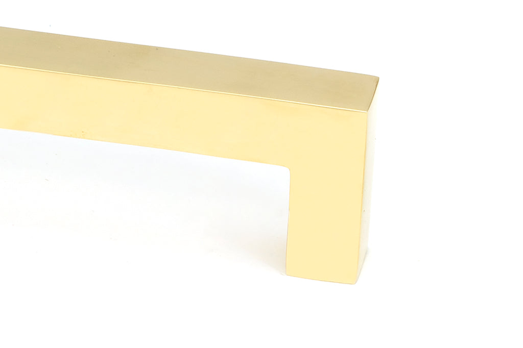 From The Anvil's Polished Brass Albers Pull Handle