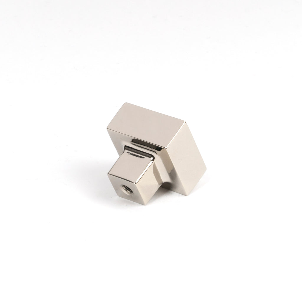 From The Anvil's Polished Nickel Albers Cabinet Knob