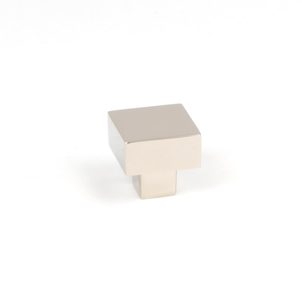 From The Anvil's Polished Nickel Albers Cabinet Knob