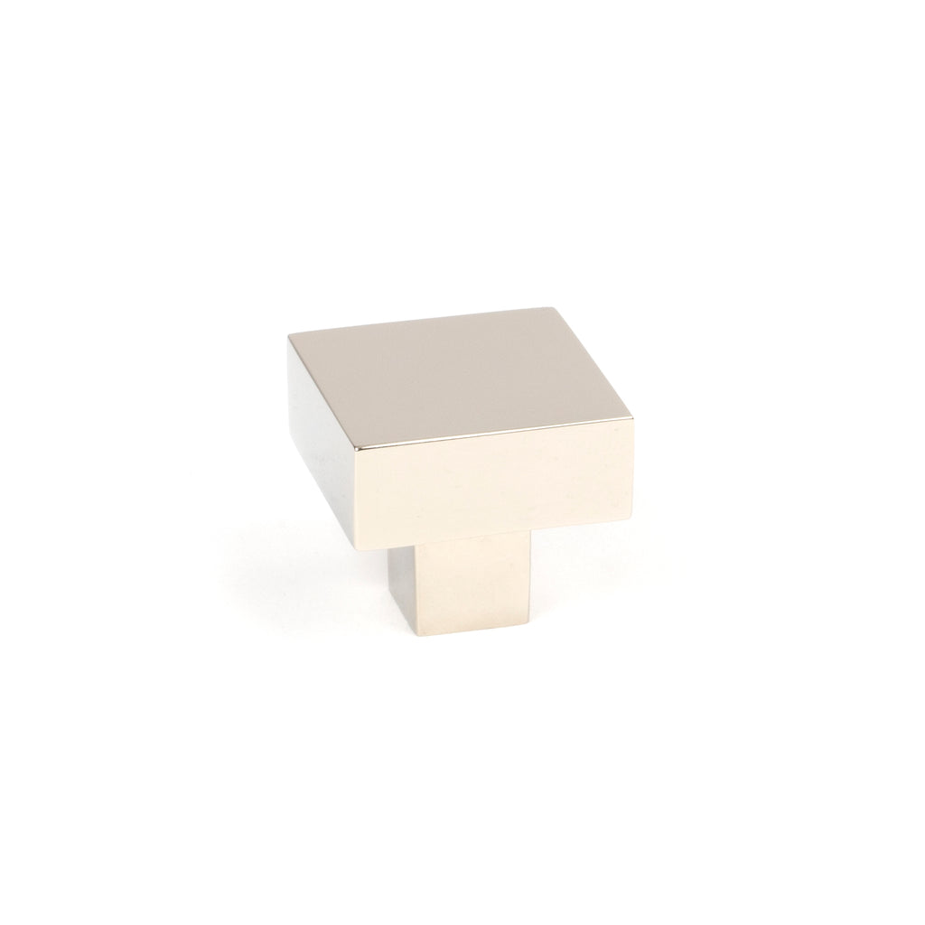 From The Anvil's Polished Nickel Albers Cabinet Knob