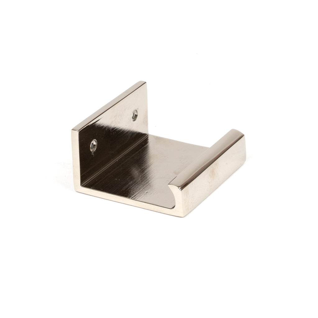 From The Anvil's Polished Nickel Plain Edge Pull