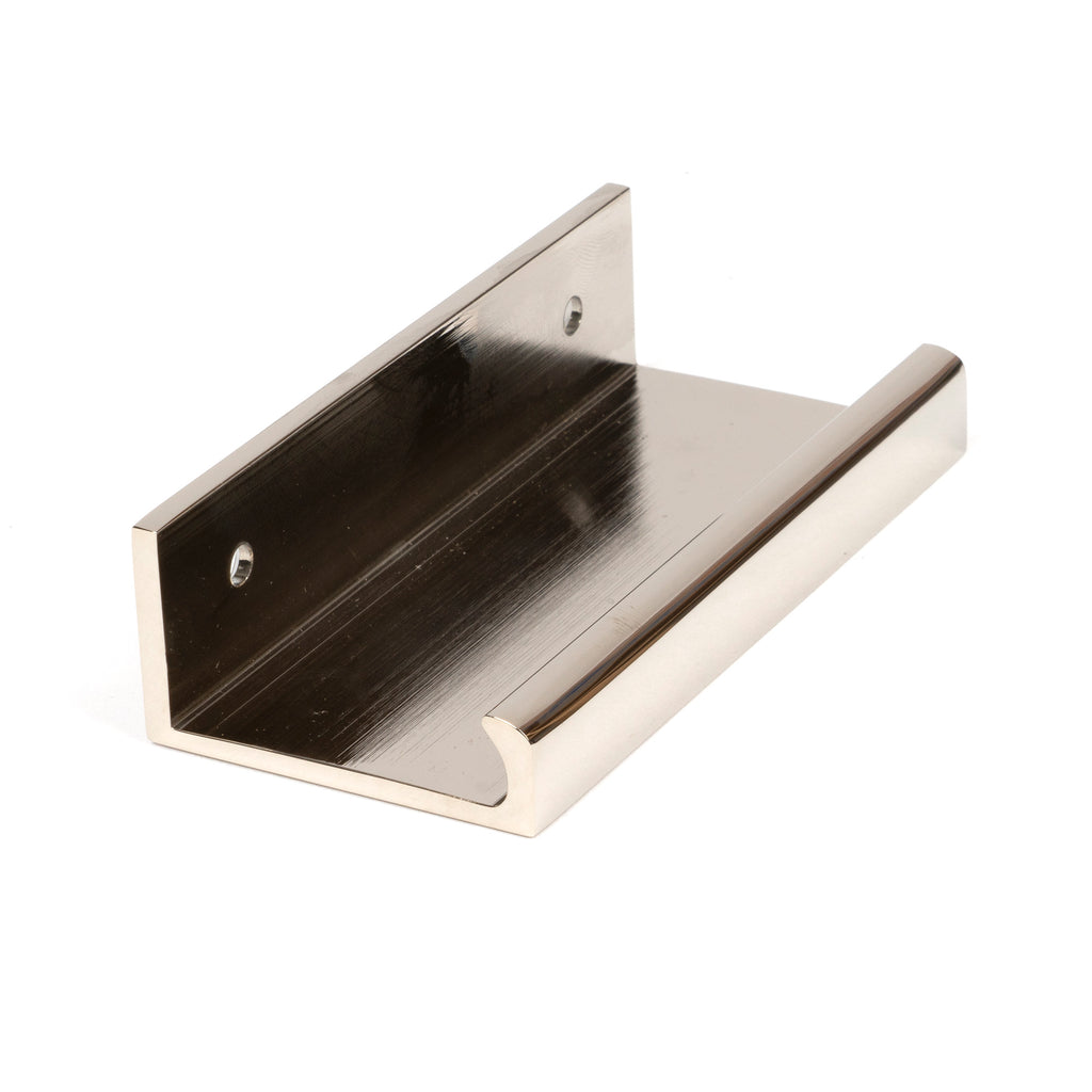 From The Anvil's Polished Nickel Plain Edge Pull