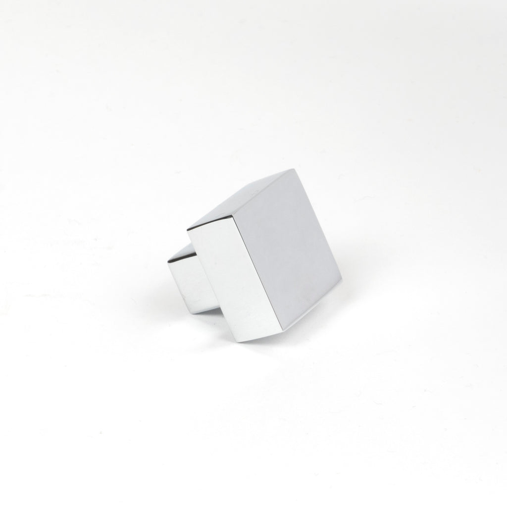 From The Anvil's Polished Chrome Albers Cabinet Knob