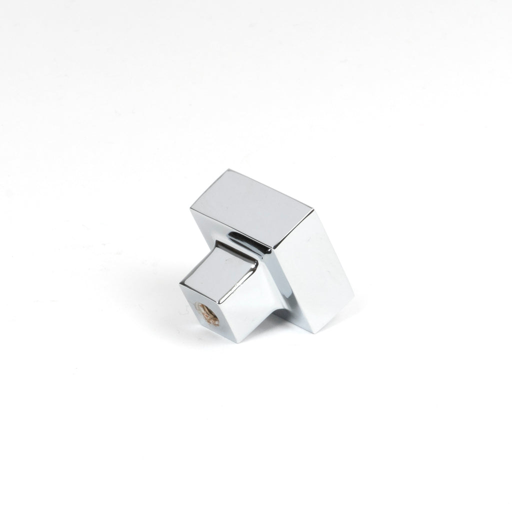 From The Anvil's Polished Chrome Albers Cabinet Knob