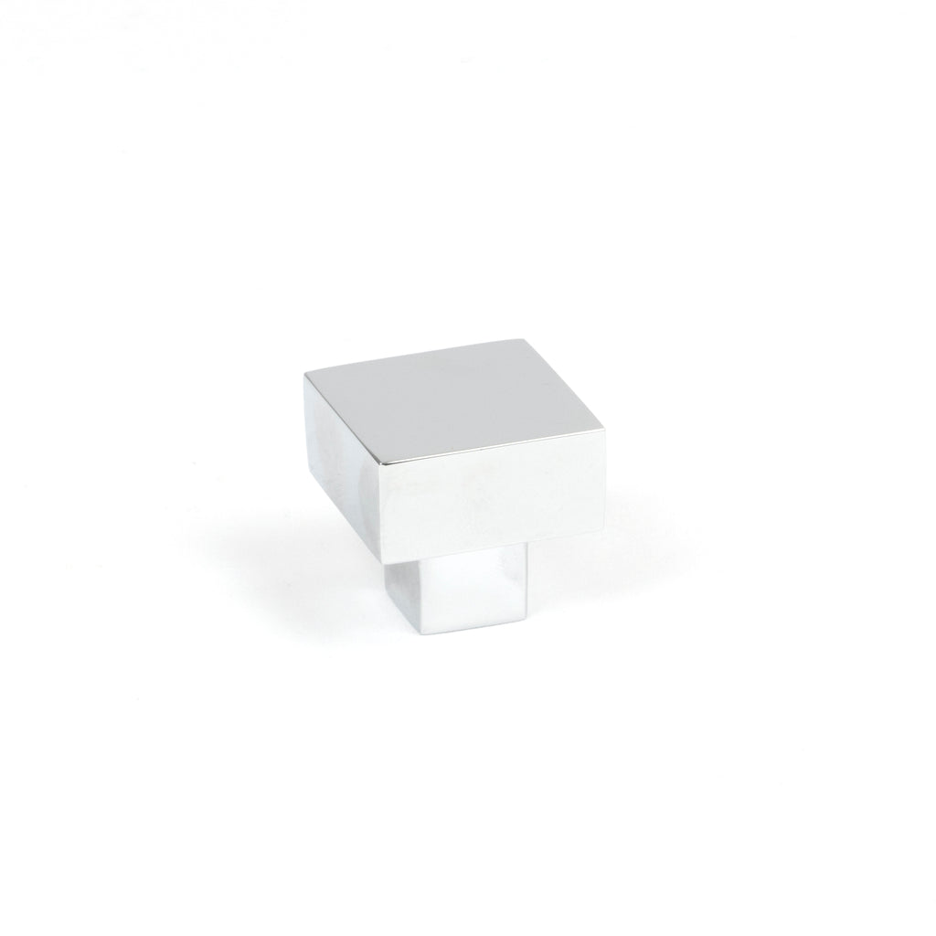 From The Anvil's Polished Chrome Albers Cabinet Knob