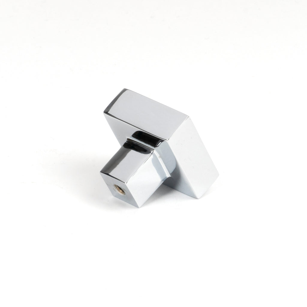 From The Anvil's Polished Chrome Albers Cabinet Knob