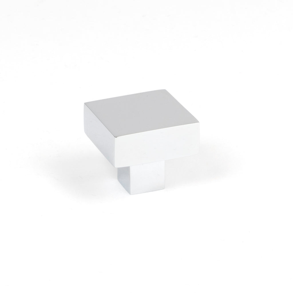 From The Anvil's Polished Chrome Albers Cabinet Knob