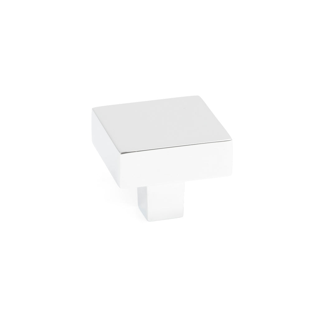 From The Anvil's Polished Chrome Albers Cabinet Knob