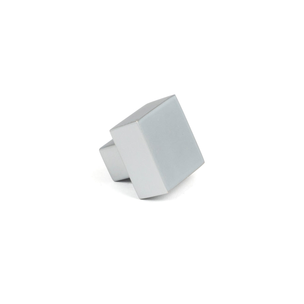 From The Anvil's Satin Chrome Albers Cabinet Knob