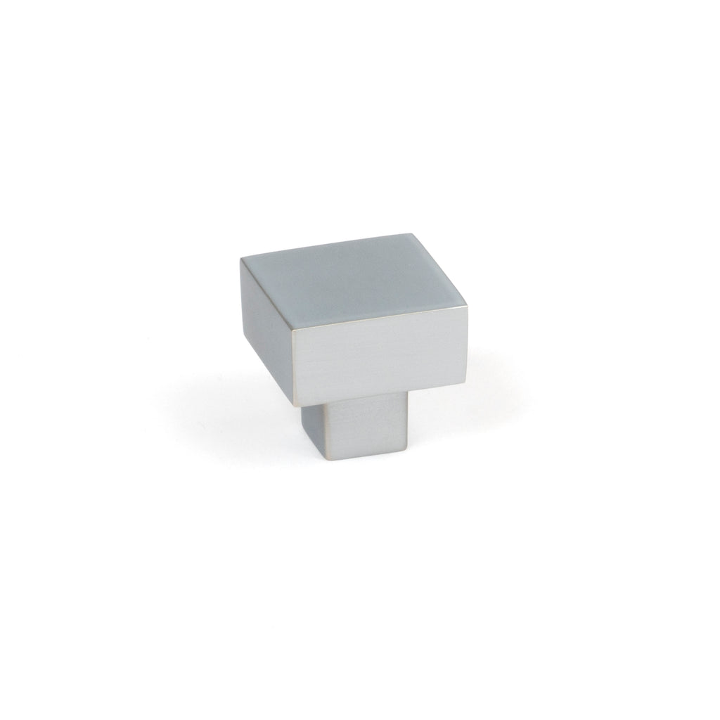 From The Anvil's Satin Chrome Albers Cabinet Knob