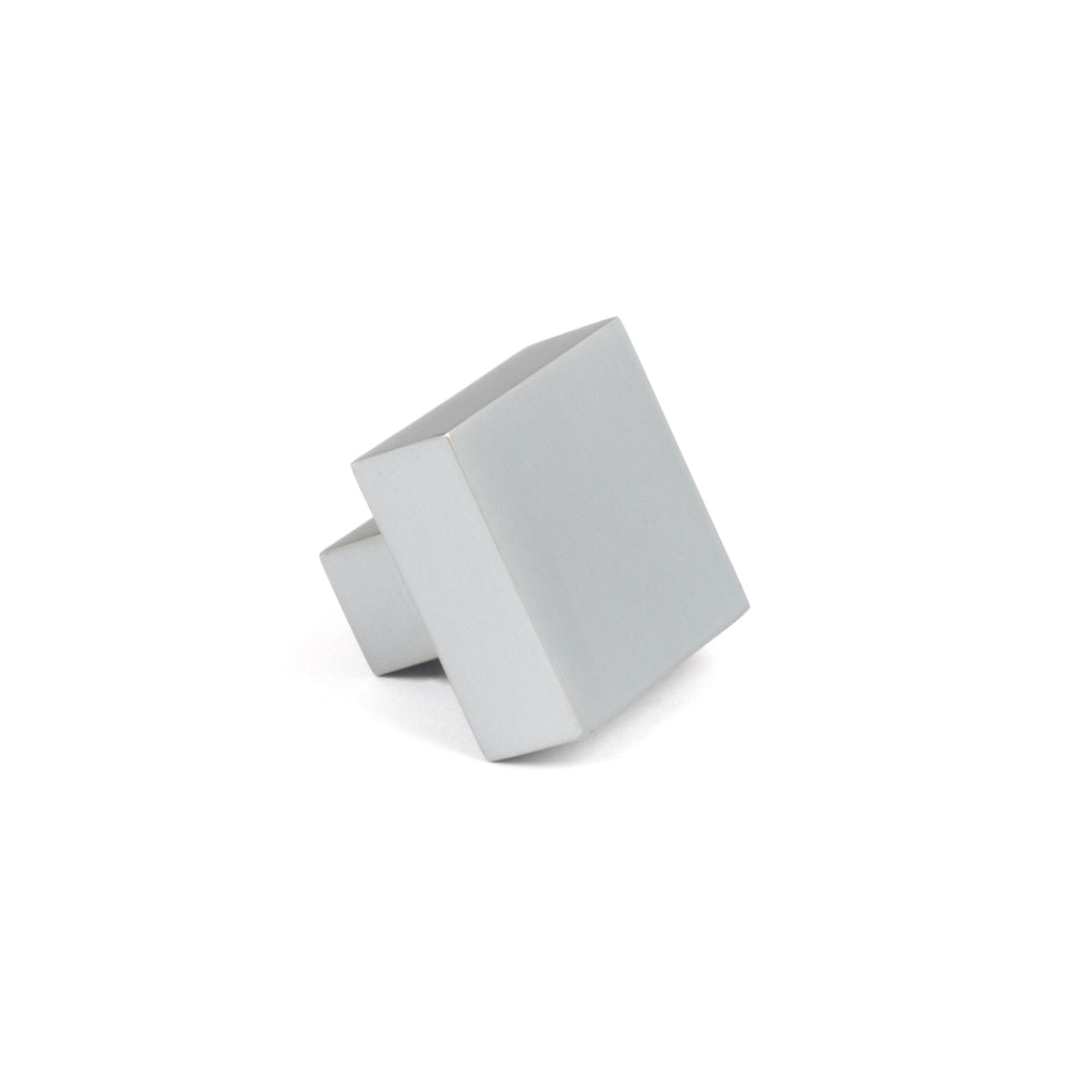 From The Anvil's Satin Chrome Albers Cabinet Knob