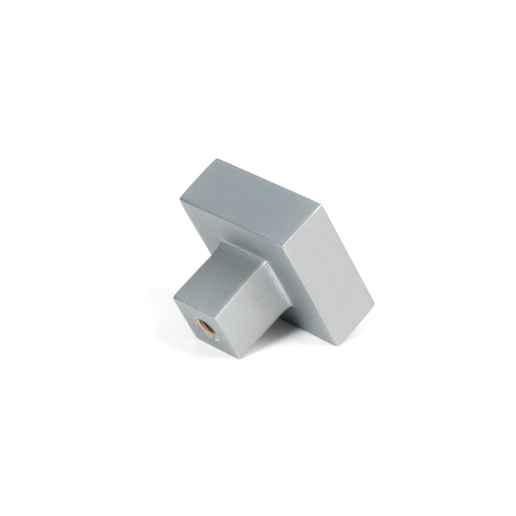 From The Anvil's Satin Chrome Albers Cabinet Knob