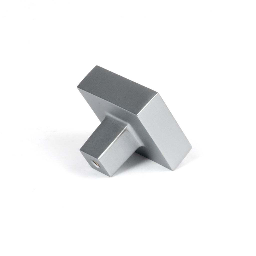 From The Anvil's Satin Chrome Albers Cabinet Knob