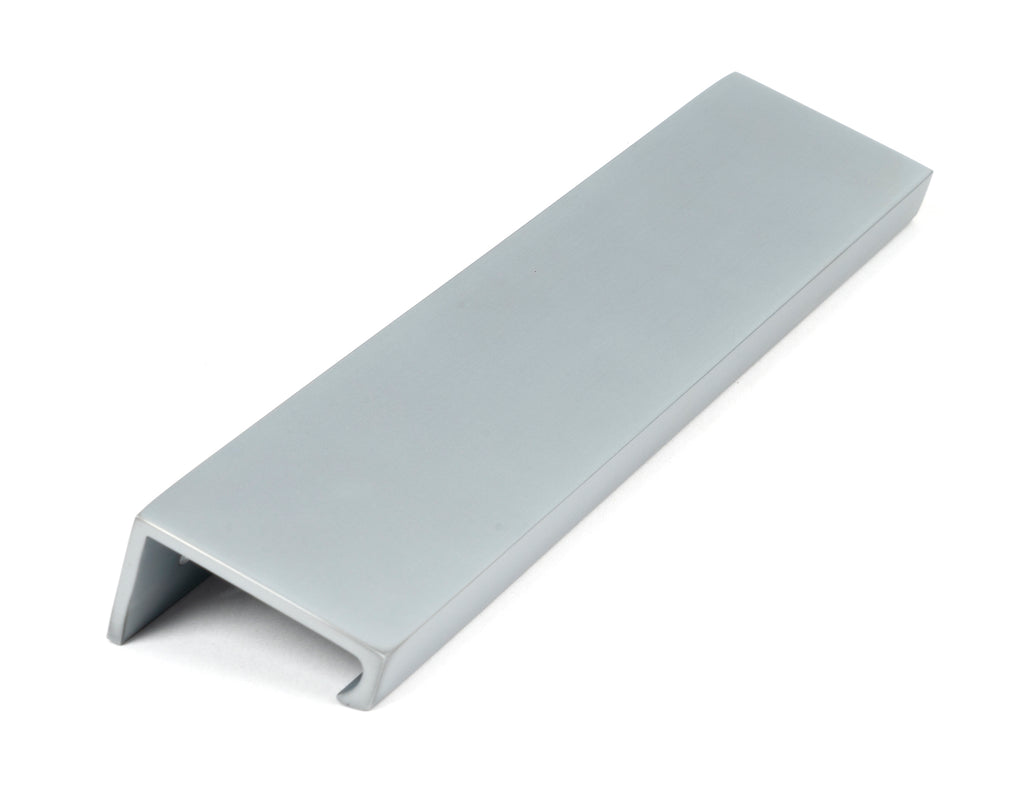 From The Anvil's Satin Chrome Plain Edge Pull