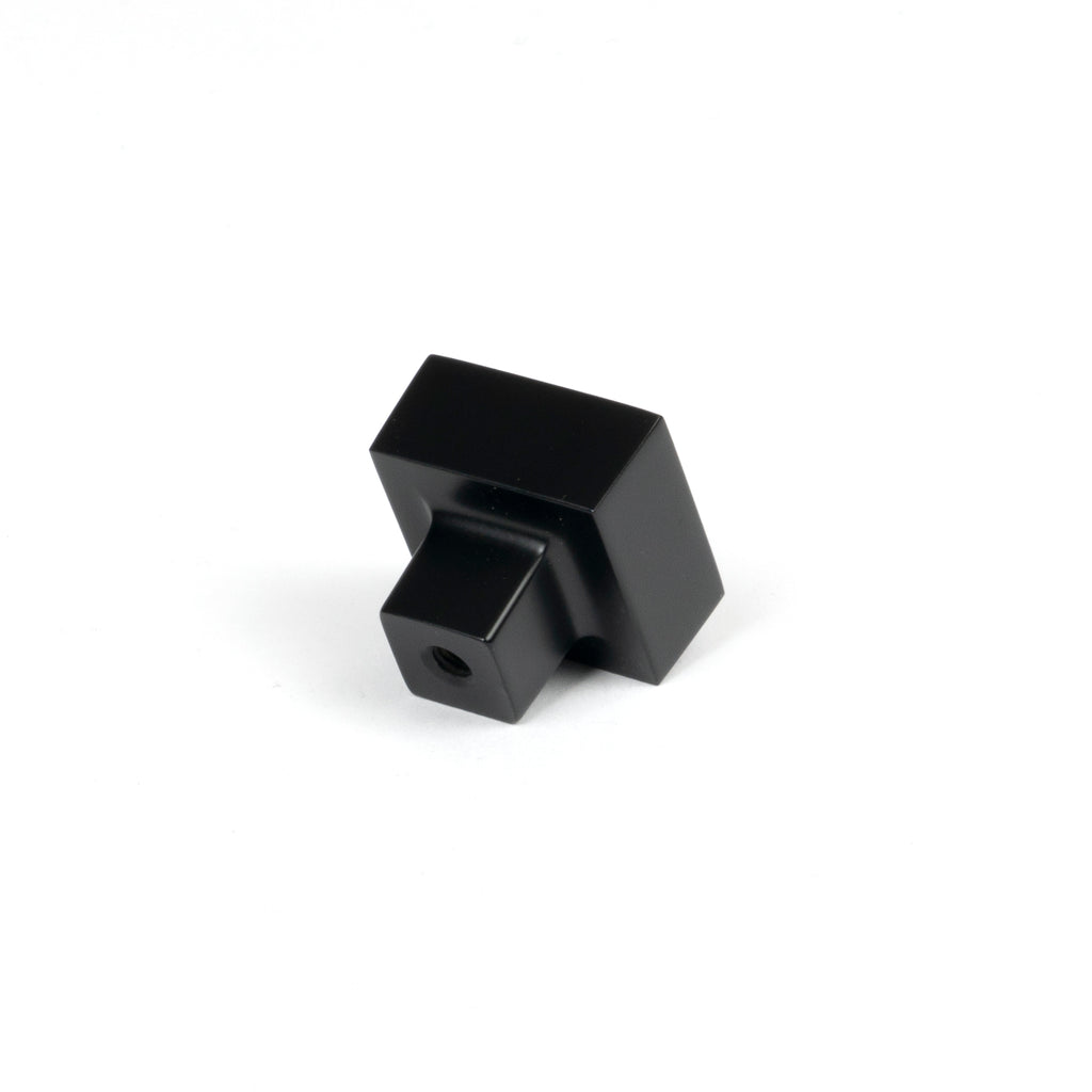 From The Anvil's Matt Black Albers Cabinet Knob