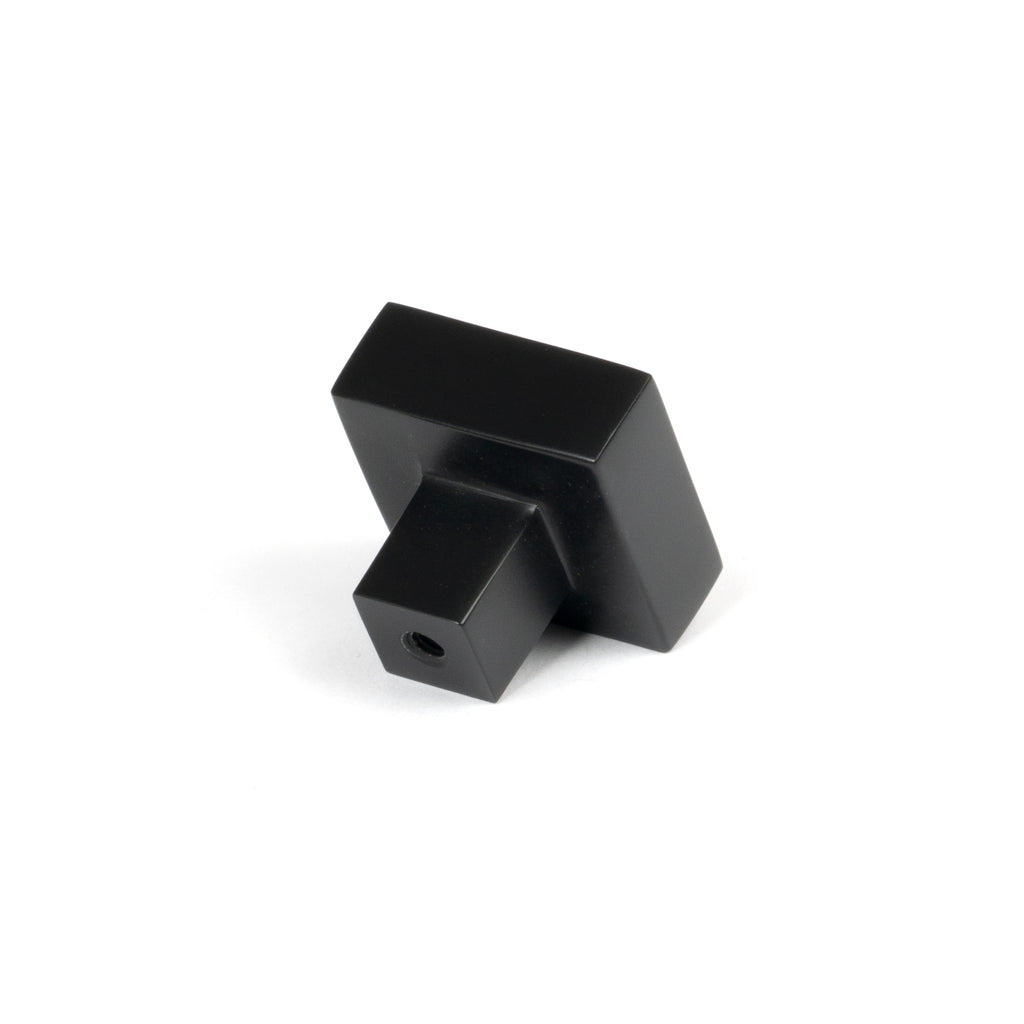 From The Anvil's Matt Black Albers Cabinet Knob