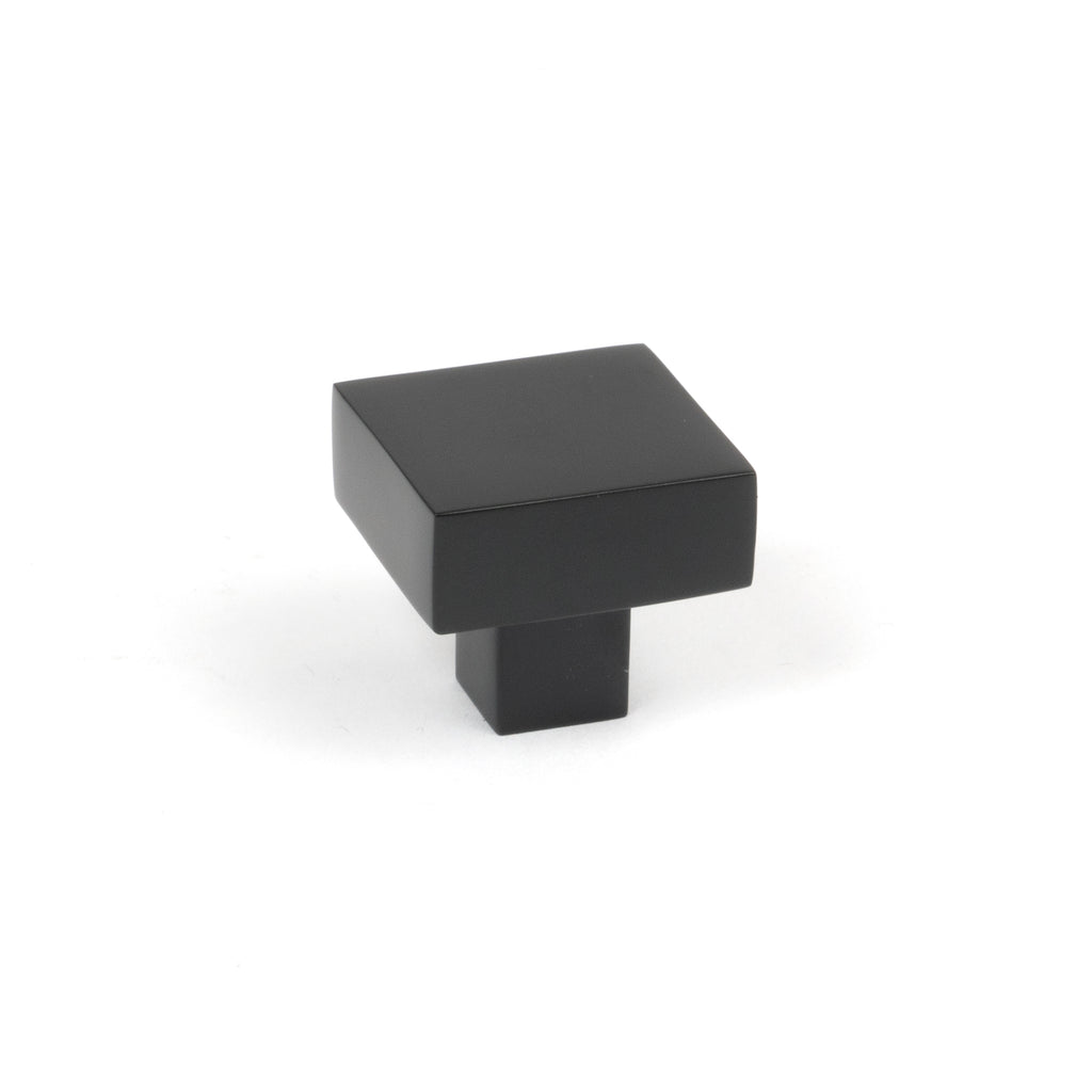 From The Anvil's Matt Black Albers Cabinet Knob