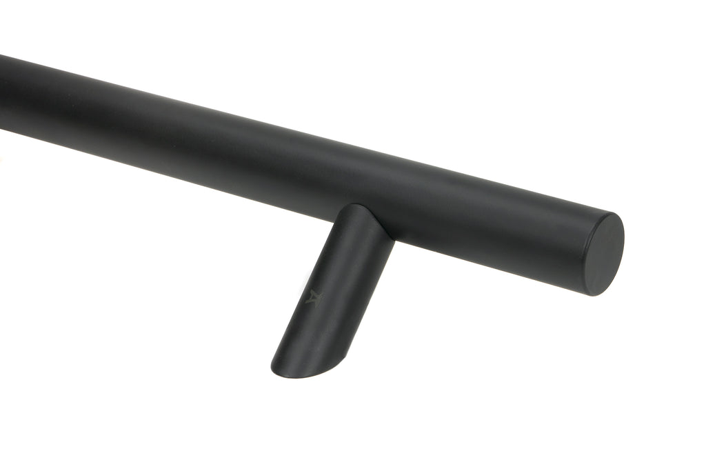 From The Anvil's Matt Black Offset T Bar Handle B2B 32mm dia