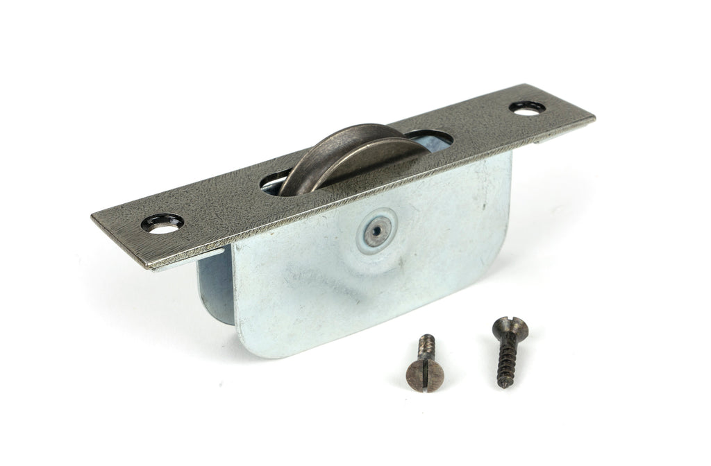 From The Anvil's Pewter Patina Square Ended Sash Pulley 75kg