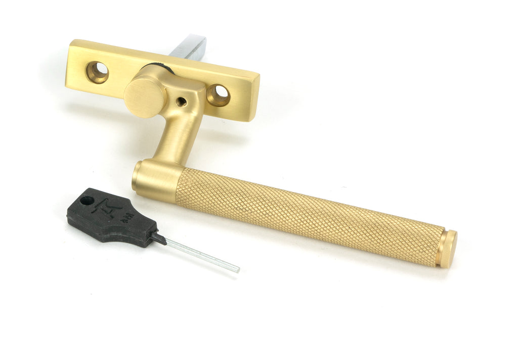 From The Anvil's Satin Brass Brompton Espag