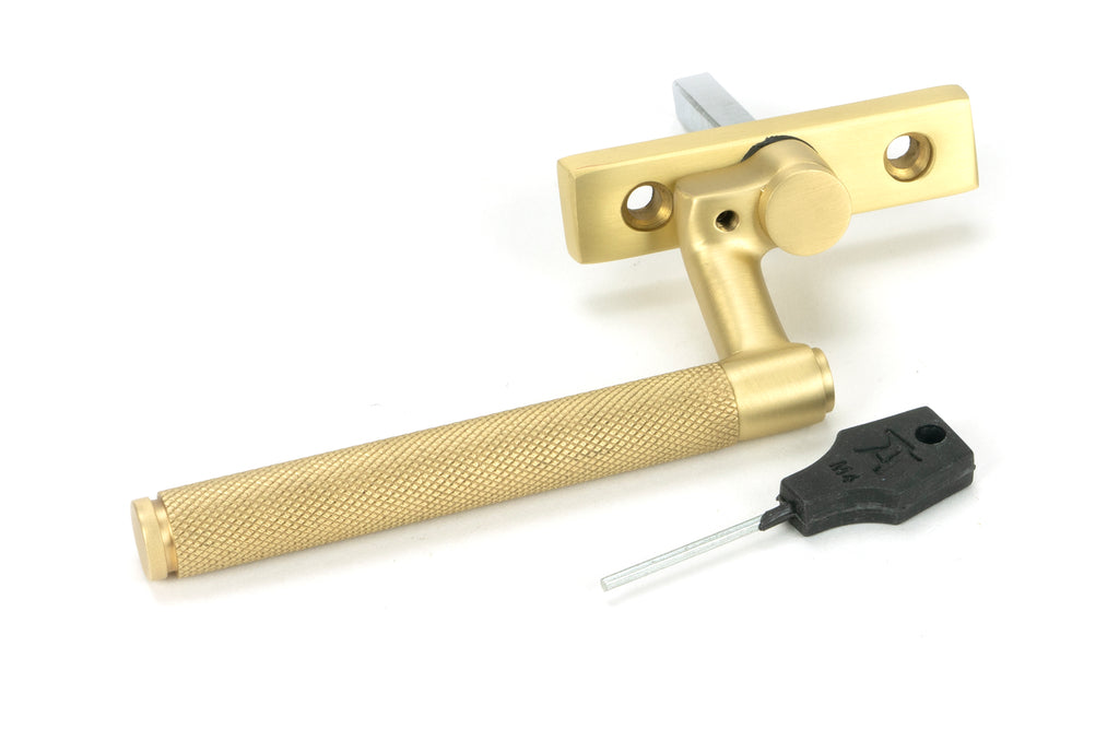 From The Anvil's Satin Brass Brompton Espag