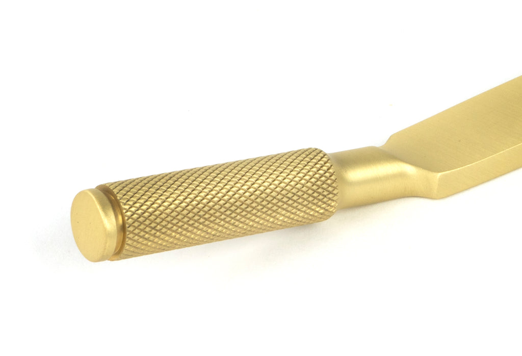 From The Anvil's Satin Brass Brompton Stay