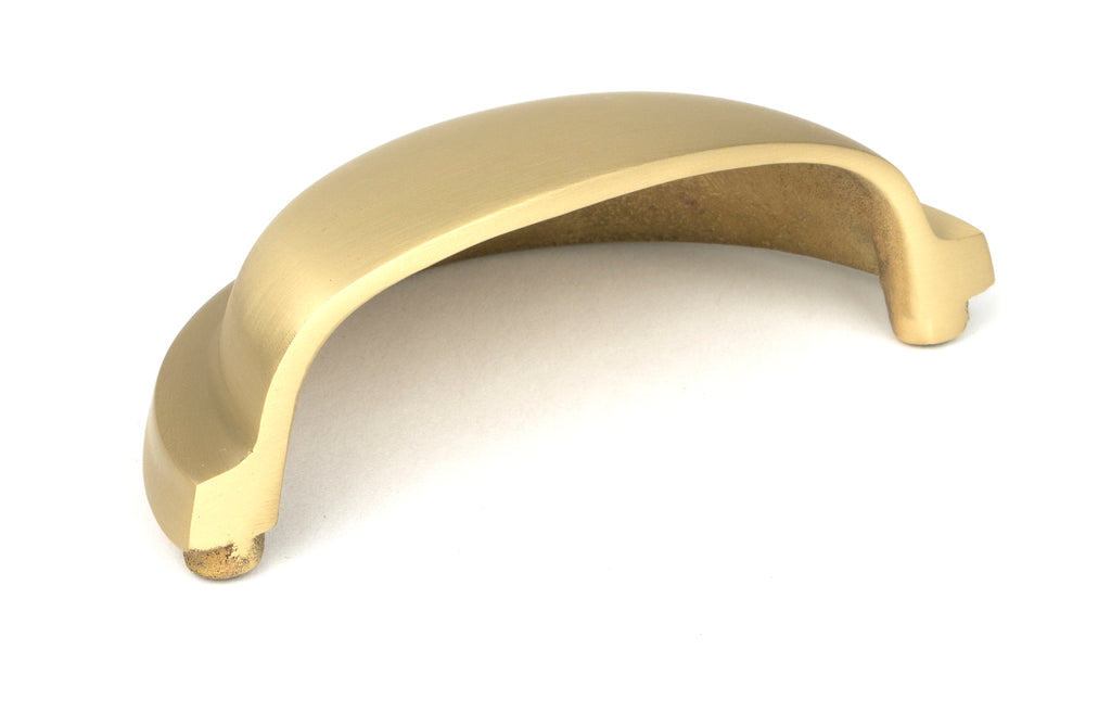 From The Anvil's Satin Brass Regency Concealed Drawer Pull