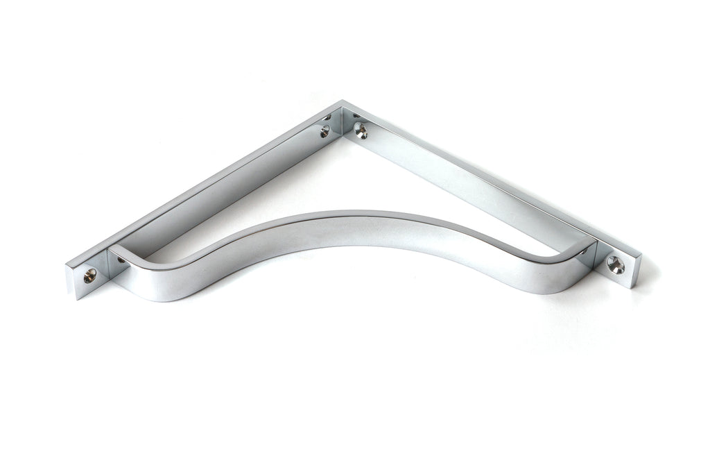 From The Anvil's Polished Chrome Abingdon Shelf Bracket