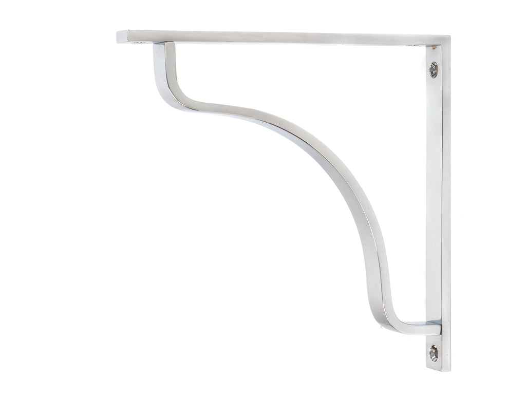 From The Anvil's Polished Chrome Abingdon Shelf Bracket