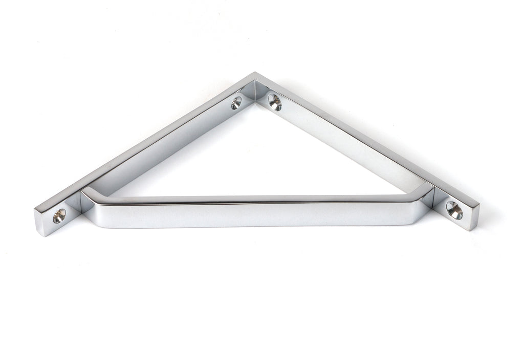 From The Anvil's Polished Chrome Barton Shelf Bracket