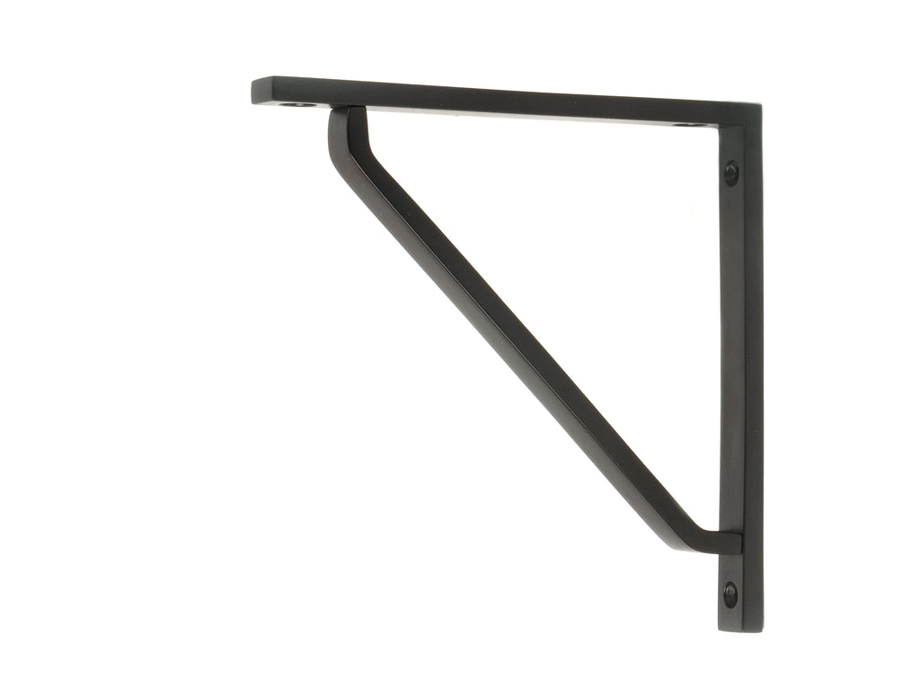 From The Anvil's Aged Bronze Barton Shelf Bracket