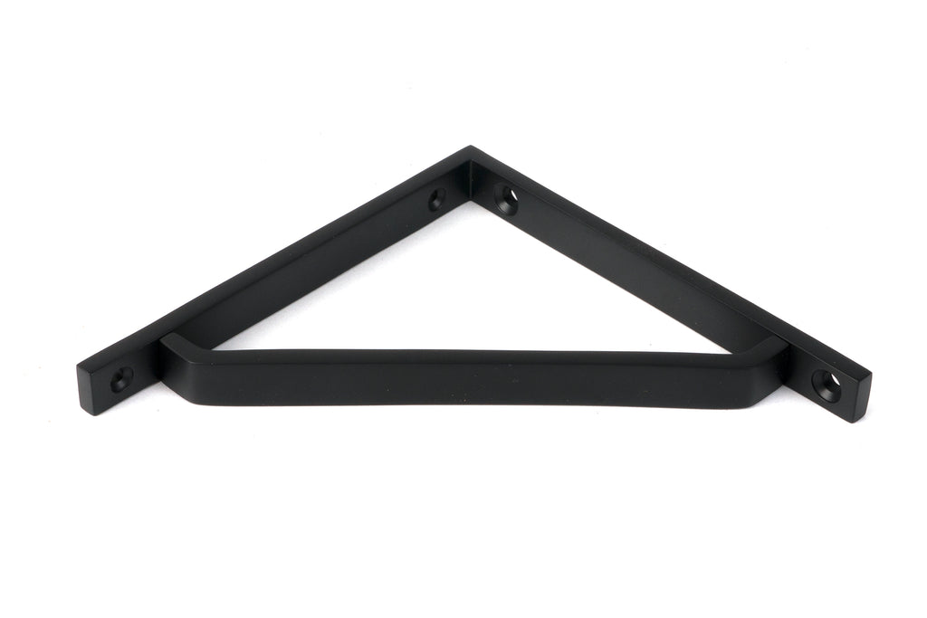 From The Anvil's Matt Black Barton Shelf Bracket