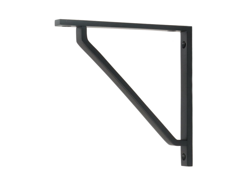 From The Anvil's Matt Black Barton Shelf Bracket